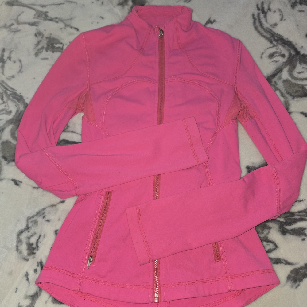 Lululemon Athletica Vibrant Pink Jacket